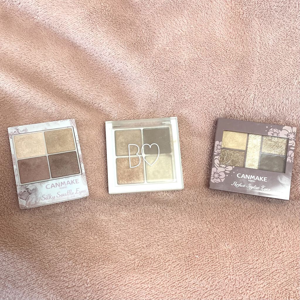 シルキースフレアイズ/キャンメイク/アイシャドウパレットを使ったクチコミ（1枚目）