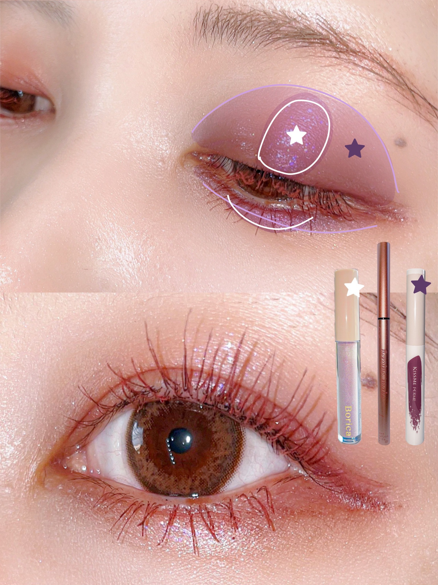 ロング＆カールマスカラ アドバンストフィルムC/ヒロインメイク/マスカラを使ったクチコミ（2枚目）