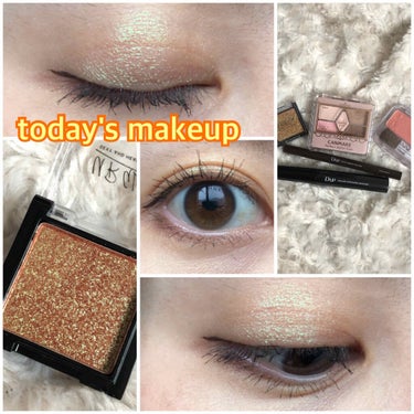 UR GLAM　POWDER EYESHADOW フラミンゴ/U R GLAM/シングルアイシャドウを使ったクチコミ（1枚目）