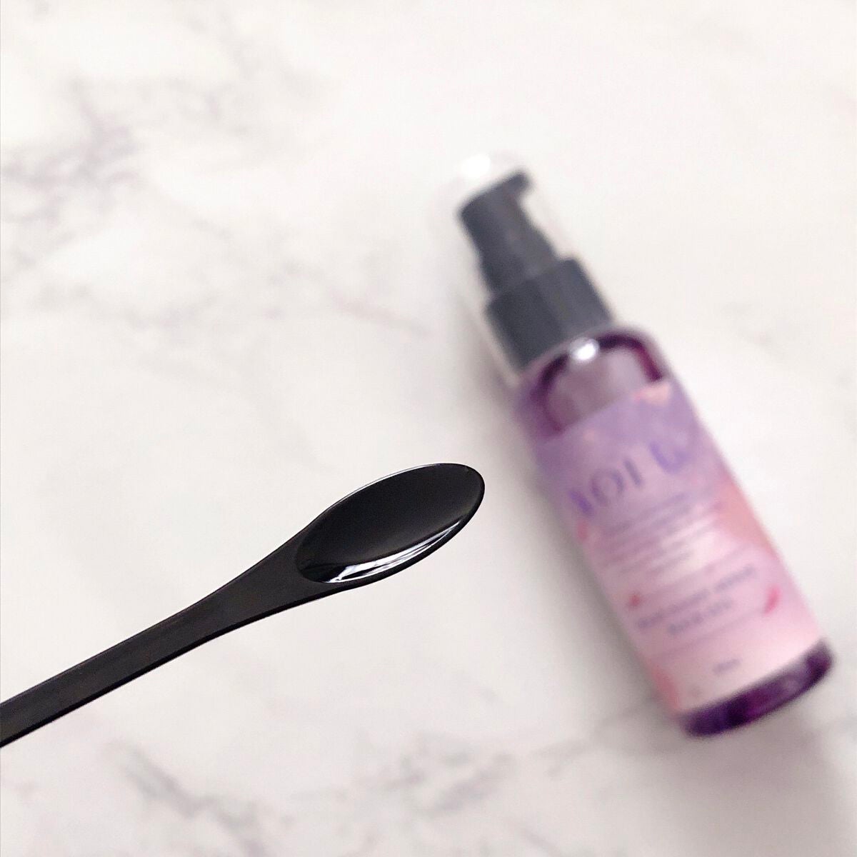 サクラ リラックスナイトリペアヘアオイル/YOLU/ヘアオイルを使ったクチコミ(2枚目)