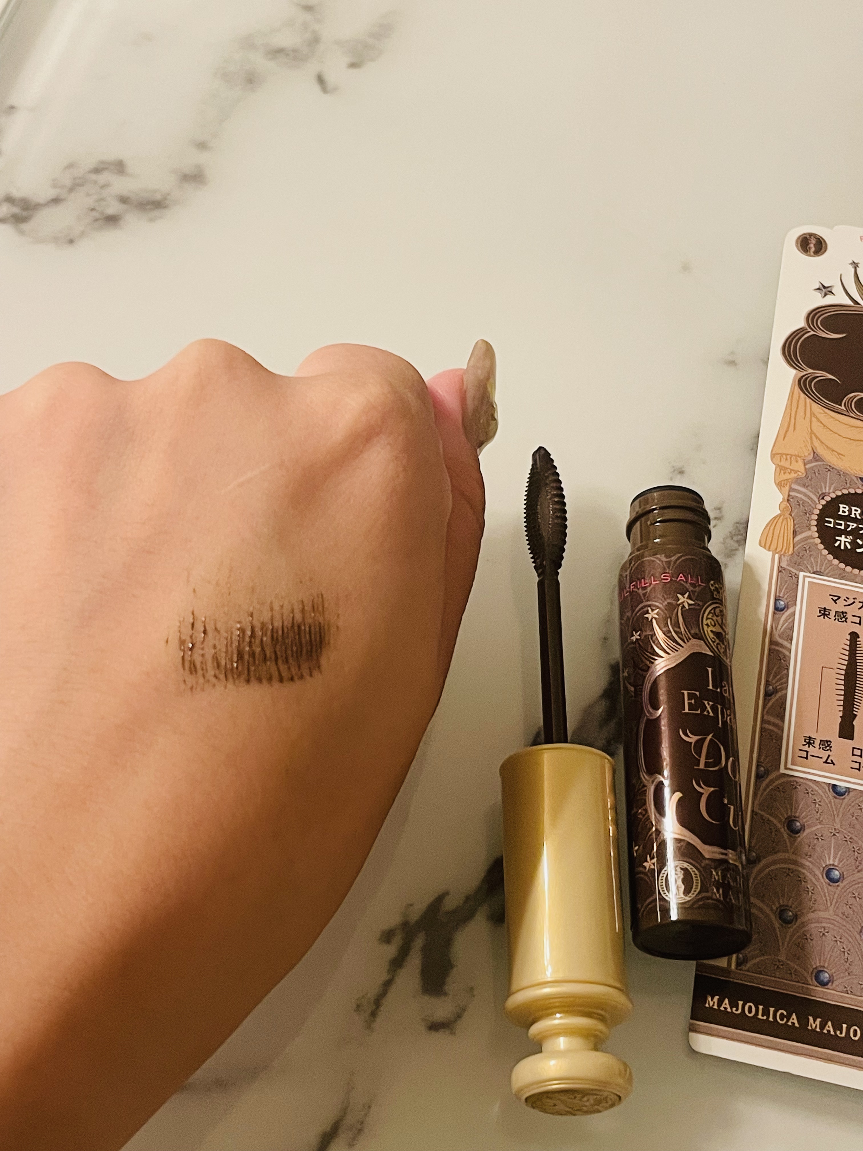 マジョリカ マジョルカ ラッシュエキスパンダー ドーリーカール/MAJOLICA MAJORCA/マスカラを使ったクチコミ（3枚目）