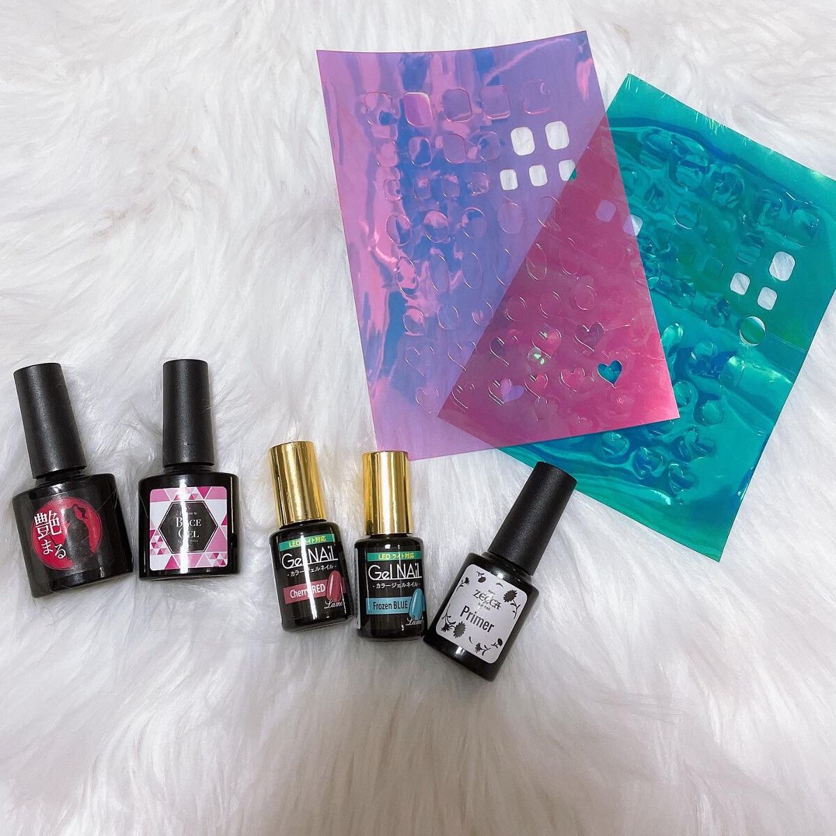 ジェルネイル（ライト対応）/セリア/ジェルネイルを使ったクチコミ（3枚目）