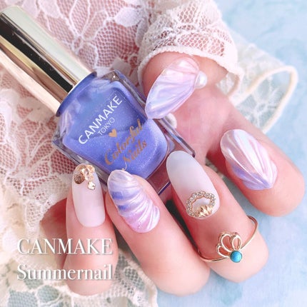 カラフルネイルズ/キャンメイク/マニキュアを使ったクチコミ(1枚目)