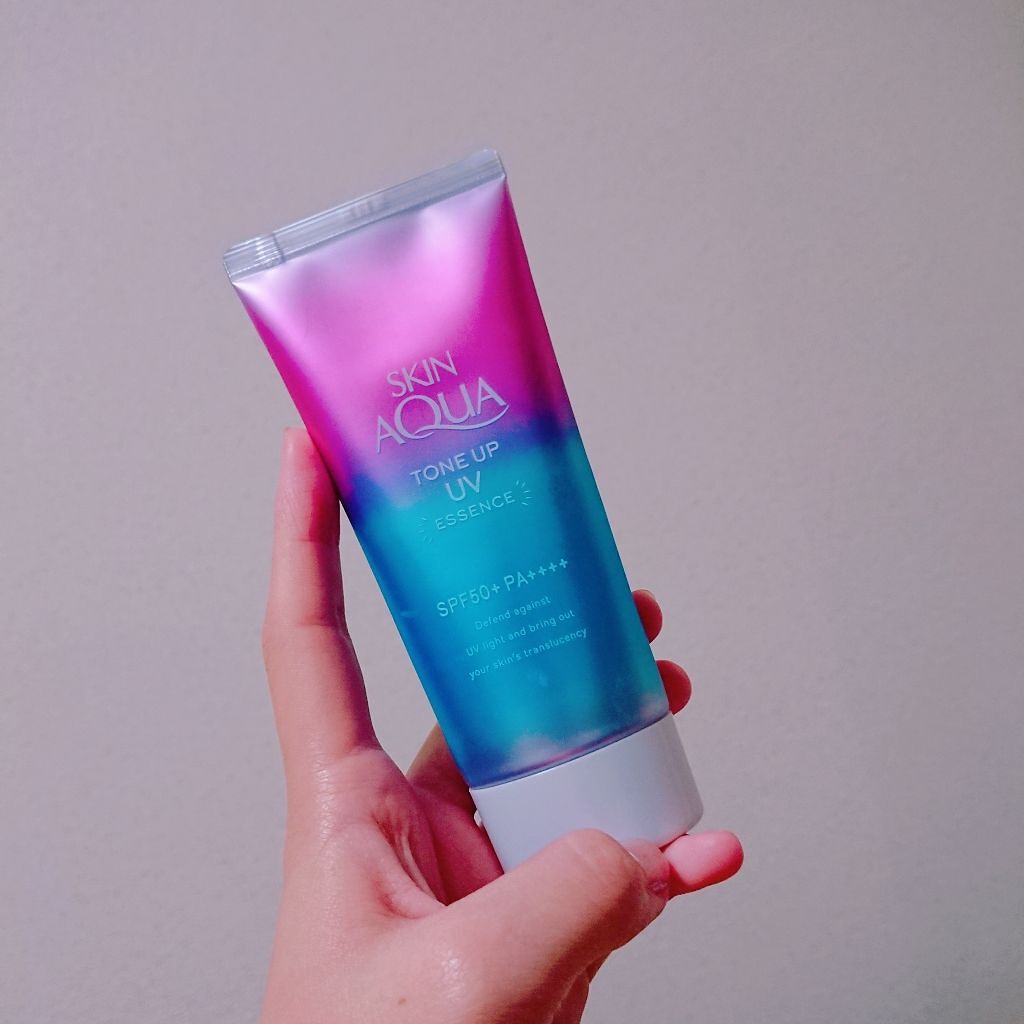 スキンアクア トーンアップUVエッセンス/スキンアクア/日焼け止めクリームを使ったクチコミ(1枚目)
