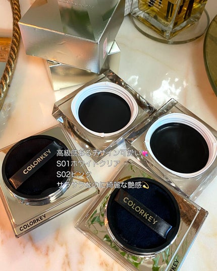 ラスティングルースパウダー/COLORKEY/ルースパウダーを使ったクチコミ(2枚目)