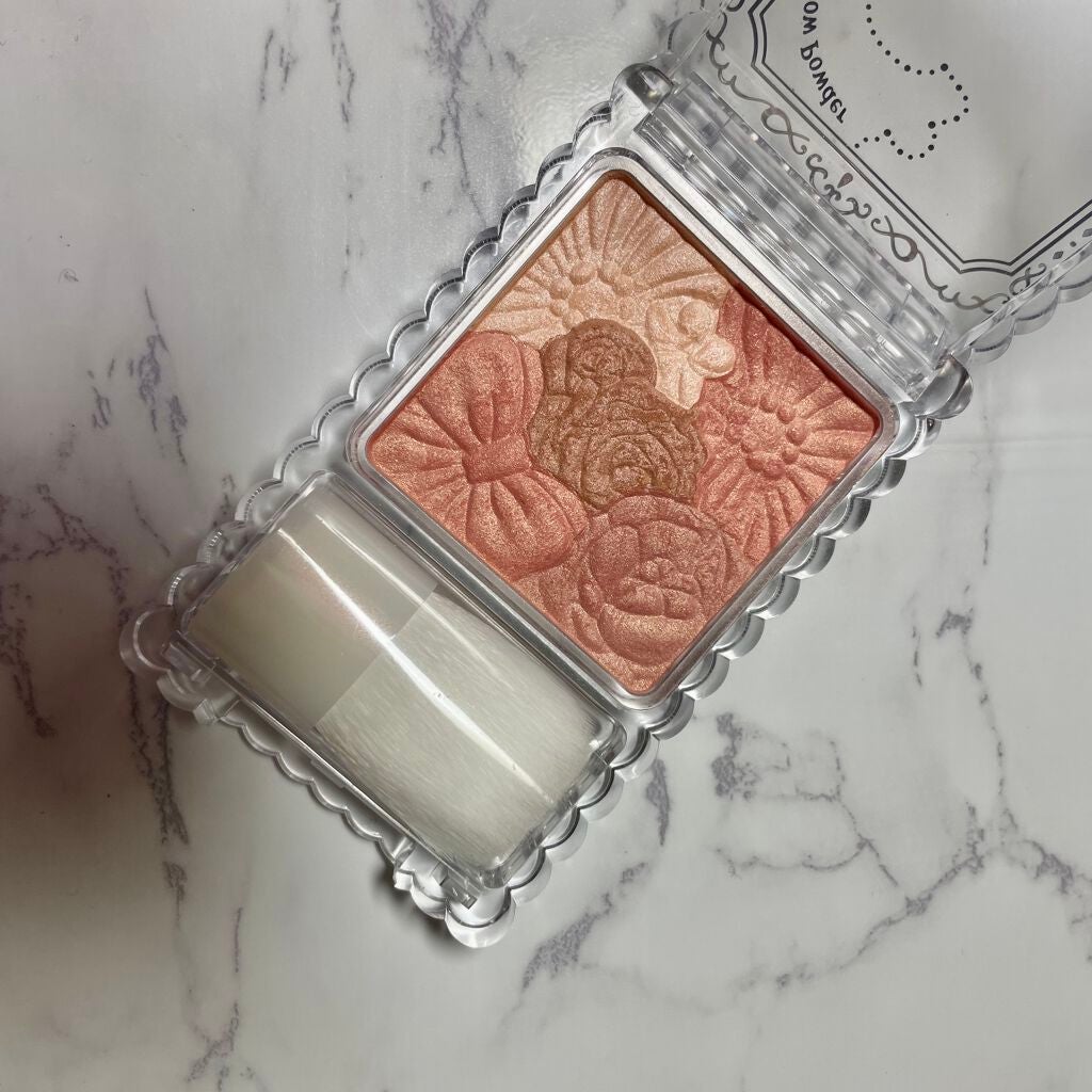 グロウフルールチークス/キャンメイク/パウダーチークを使ったクチコミ(2枚目)