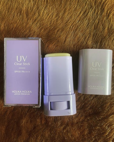 HOLIKA HOLIKA UVクリアスティックのクチコミ「HOLIKA HOLIKA
UVクリアスティック

さらっさら✨
ベトつかない‼️

化粧下地.....」（1枚目）