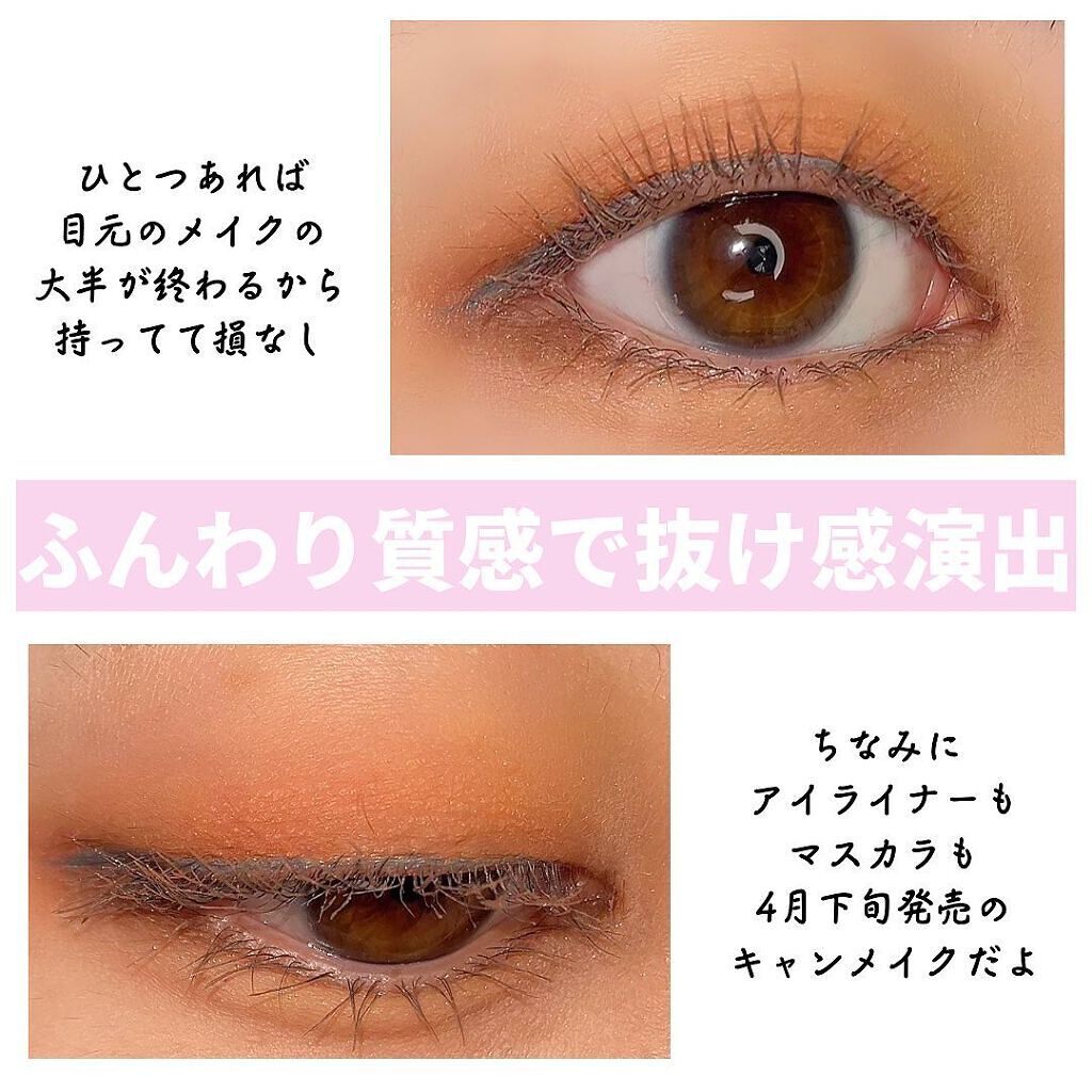 パーフェクトマルチアイズ/キャンメイク/アイシャドウパレットを使ったクチコミ(4枚目)