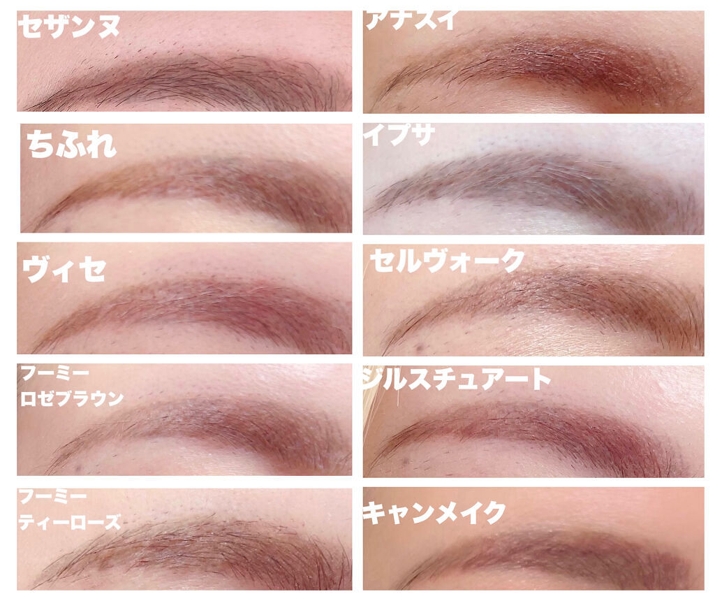 アイブロウ クリエイティブパレット/IPSA/パウダーアイブロウを使ったクチコミ（3枚目）