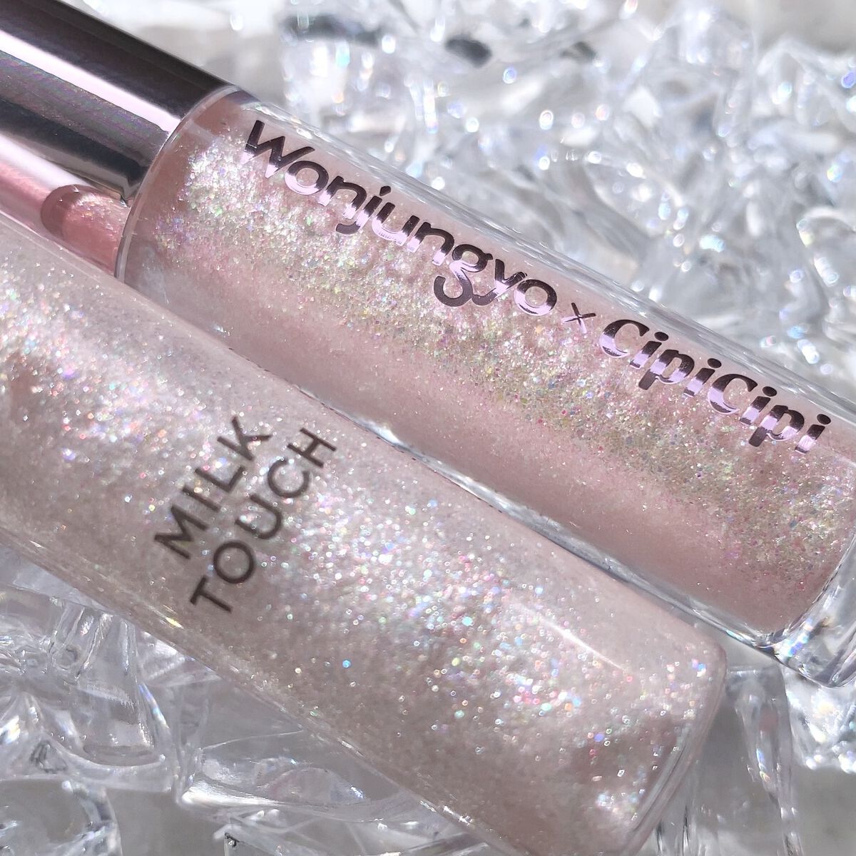 フェアリージュエルアイグリッター/Milk Touch/グリッターを使ったクチコミ（1枚目）