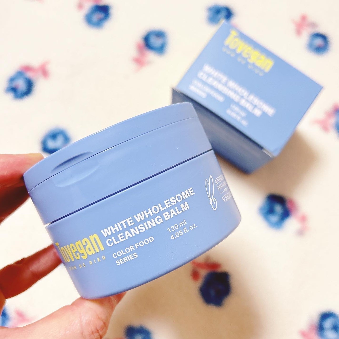 カラーフードシリーズホワイトホールサムクレンジングバーム/Tovegan/クレンジングバームを使ったクチコミ(1枚目)