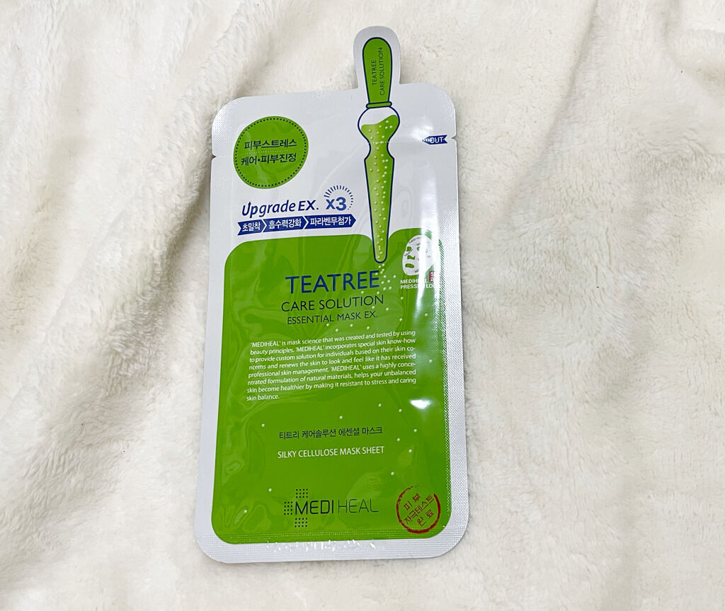 ティーツリーケア ソリューション エッセンシャルマスクEX/MEDIHEAL/シートマスク・パックを使ったクチコミ（1枚目）