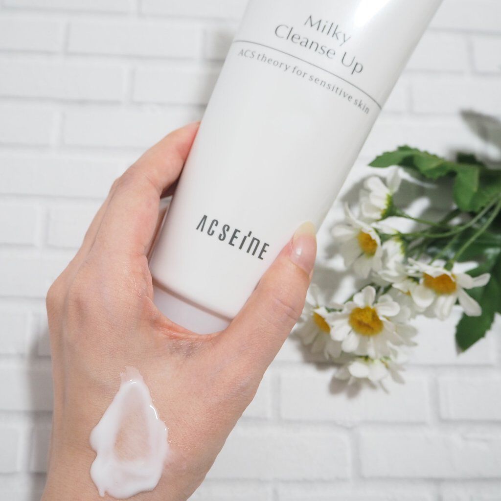 ミルキィ クレンズアップ/ACSEINE/ミルククレンジングを使ったクチコミ（2枚目）