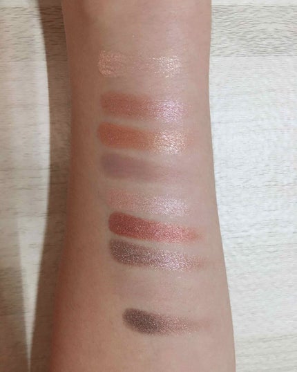 UR GLAM BLOOMING EYE COLOR PALETTE/U R GLAM/アイシャドウパレットを使ったクチコミ(3枚目)