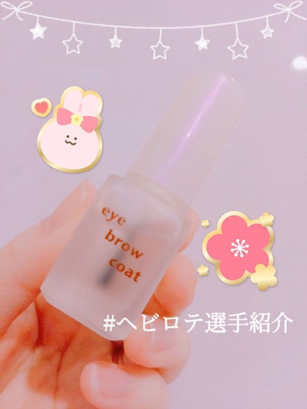 エバビレーナ アイブローコート/DAISO/アイブロウコートを使ったクチコミ(1枚目)