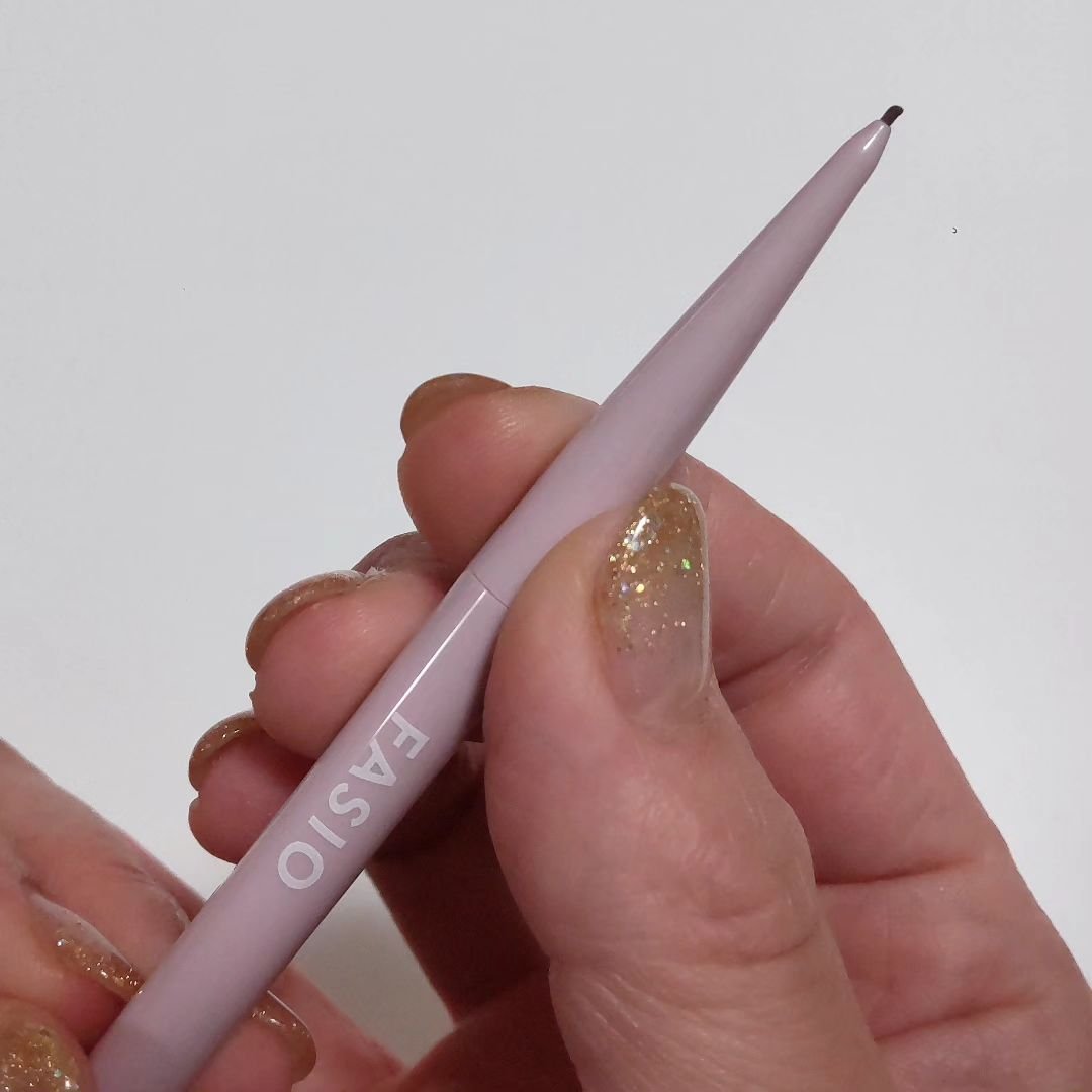 ウォータープルーフ アイブロウ(超極細芯)/FASIO/アイブロウペンシルを使ったクチコミ（3枚目）