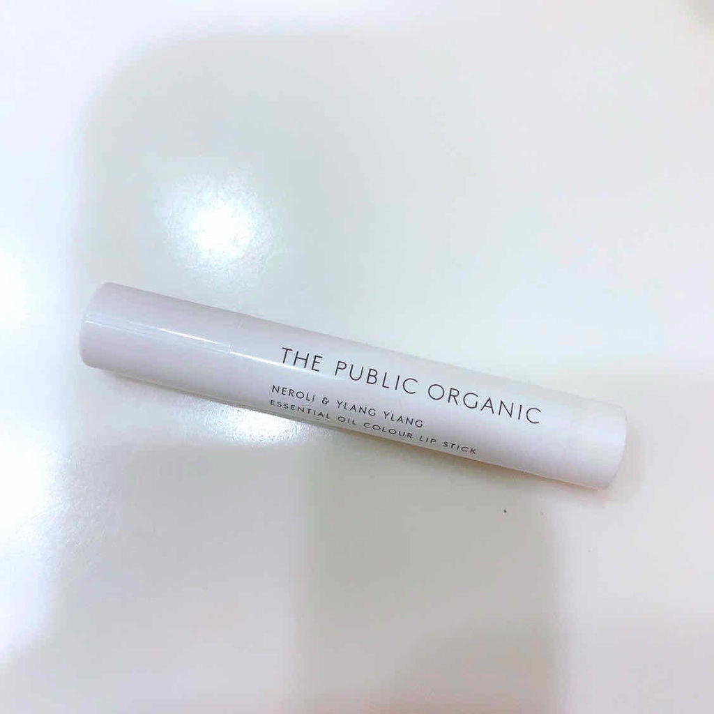 オーガニック認証 精油カラーリップスティック/THE PUBLIC ORGANIC/口紅を使ったクチコミ(1枚目)