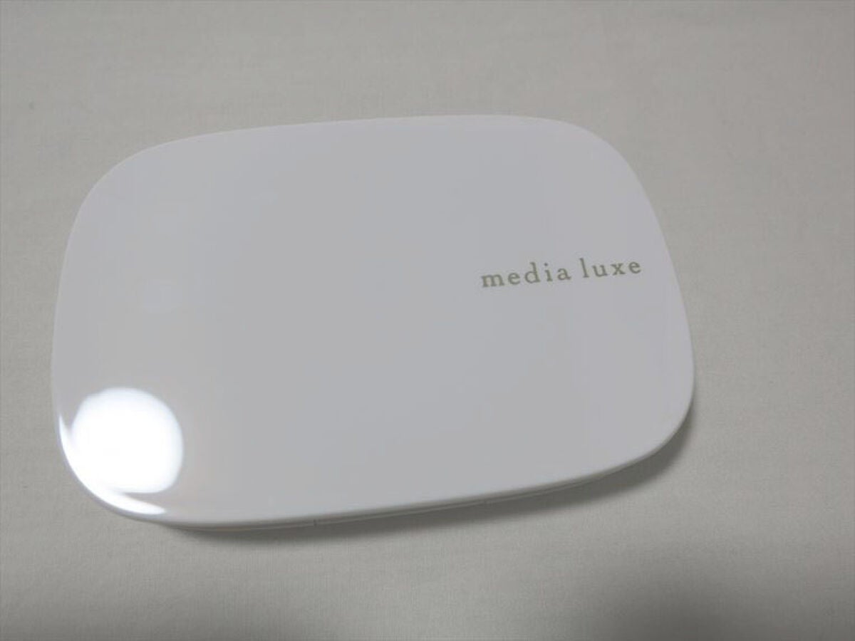 パウダーファンデーション/media luxe/パウダーファンデーションを使ったクチコミ(2枚目)