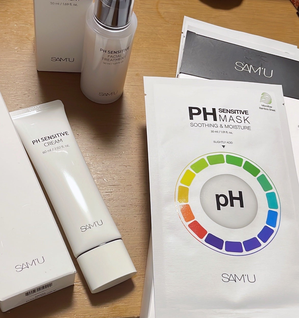 サミュ PHセンシティブクリーム/SAM'U/フェイスクリームを使ったクチコミ(1枚目)