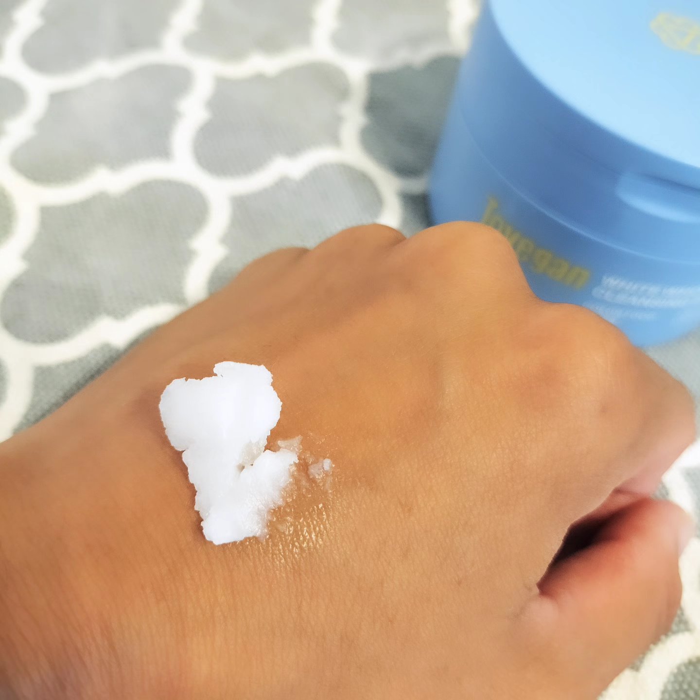 カラーフードシリーズホワイトホールサムクレンジングバーム/Tovegan/クレンジングバームを使ったクチコミ（3枚目）