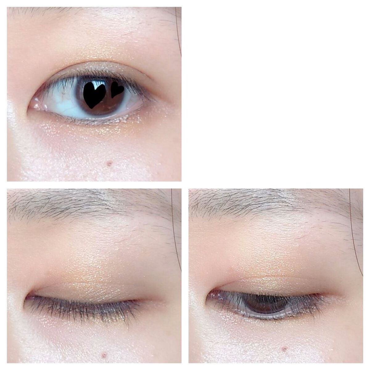 パーフェクトマルチアイズ/キャンメイク/アイシャドウパレットを使ったクチコミ(2枚目)