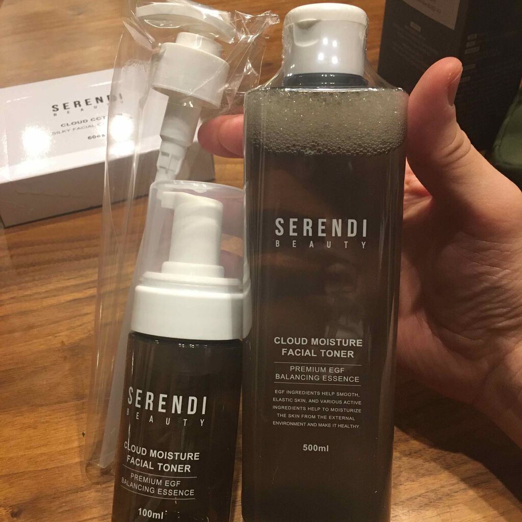 CLOUD MOISTURE FACIAL TONER/SERENDI BEAUTY/化粧水を使ったクチコミ(2枚目)