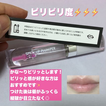 +By lilay スパイシーリッププランパー/LILAY/リッププランパーを使ったクチコミ(3枚目)