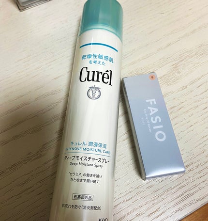 ディープモイスチャースプレー/キュレル/ミスト状化粧水を使ったクチコミ(1枚目)
