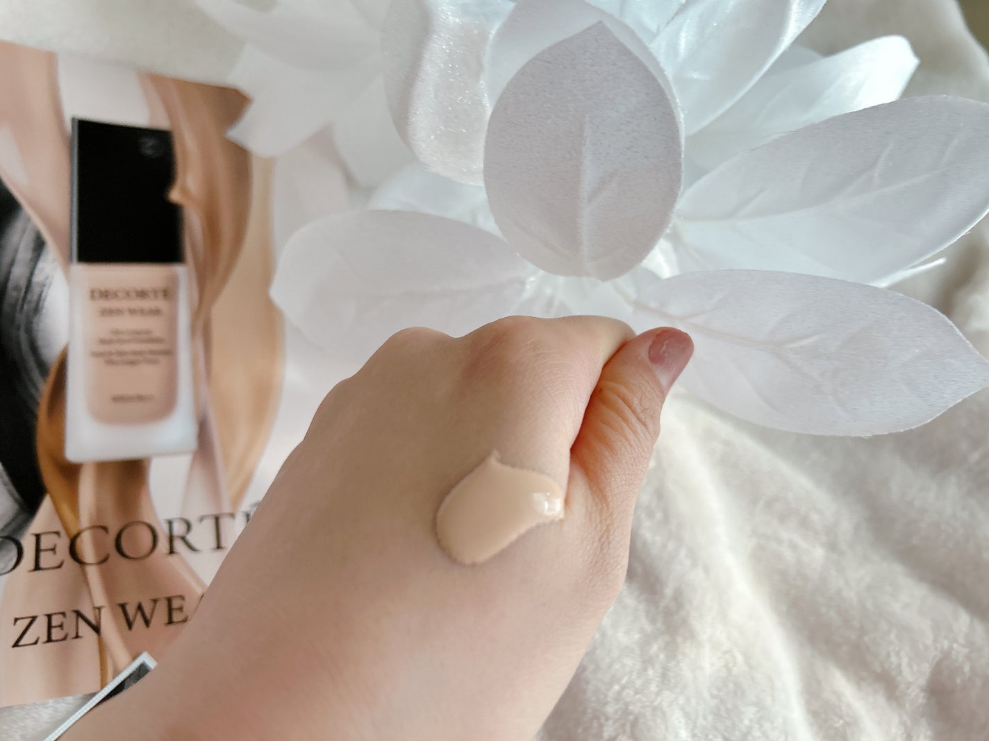 ゼン ウェア フルイド/DECORTÉ/リキッドファンデーションを使ったクチコミ(3枚目)