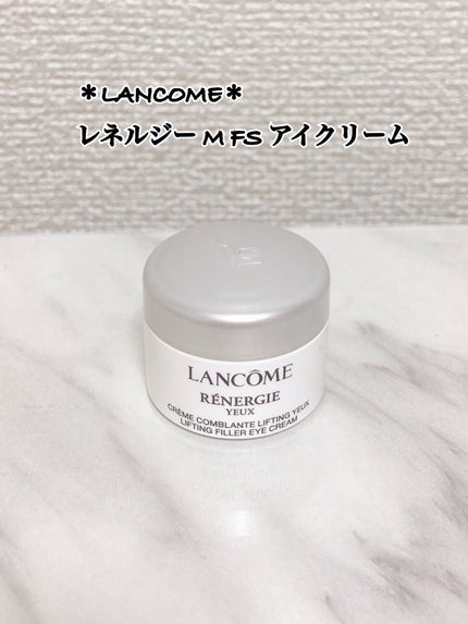 レネルジー M FS アイクリーム/LANCOME/アイケア・アイクリームを使ったクチコミ(1枚目)