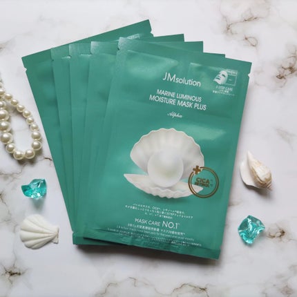 JM solution marine luminous pearl deep moisture mask/JMsolution/シートマスク・パックを使ったクチコミ(1枚目)