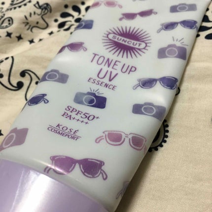 トーンアップUV エッセンス/サンカット®/日焼け止めローションを使ったクチコミ(1枚目)