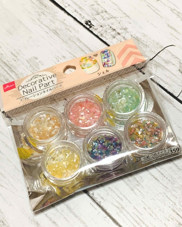 デコレーションネイルパーツ/DAISO/ネイルチップ・パーツ by ひろろん
