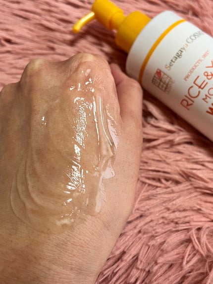 ライス&ゆずモーニングウォッシュジェル/世田谷コスメ/その他洗顔料を使ったクチコミ(3枚目)