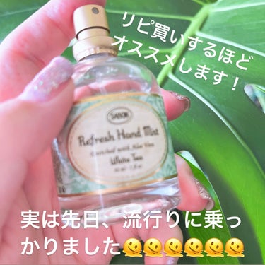 SABON リフレッシュハンドミストのクチコミ「リピするほどオススメしたい！！SABONのアレ🌟


SABON
リフレッシュハンドミスト
香.....」（3枚目）