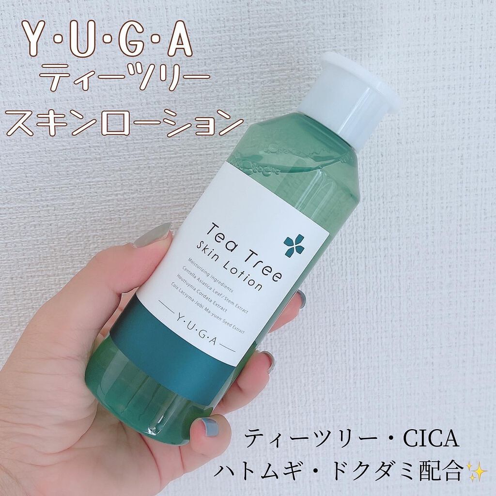 ティーツリースキンローション/ユーガ/化粧水を使ったクチコミ(1枚目)