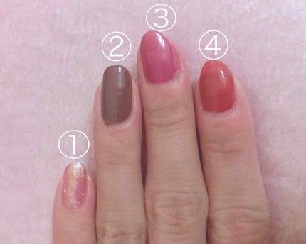 カラフルネイルズ/キャンメイク/マニキュアを使ったクチコミ(2枚目)