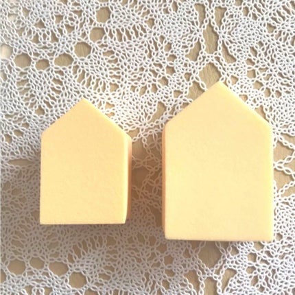 ジェリータッチスポンジ ハウス型/ロージーローザ/パフ・スポンジを使ったクチコミ(2枚目)