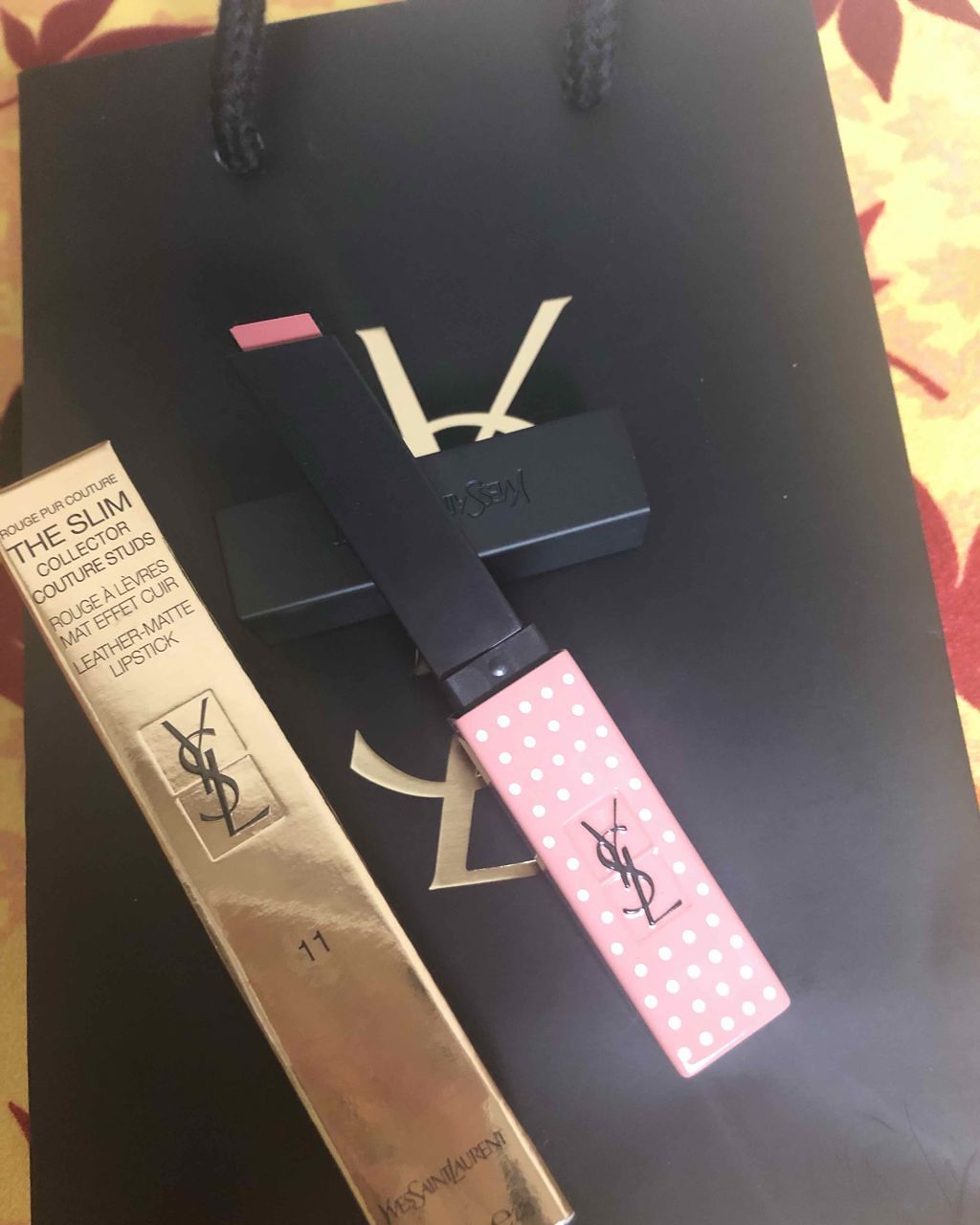 ルージュ ピュールクチュール ザ スリム/YVES SAINT LAURENT BEAUTE/口紅を使ったクチコミ（1枚目）