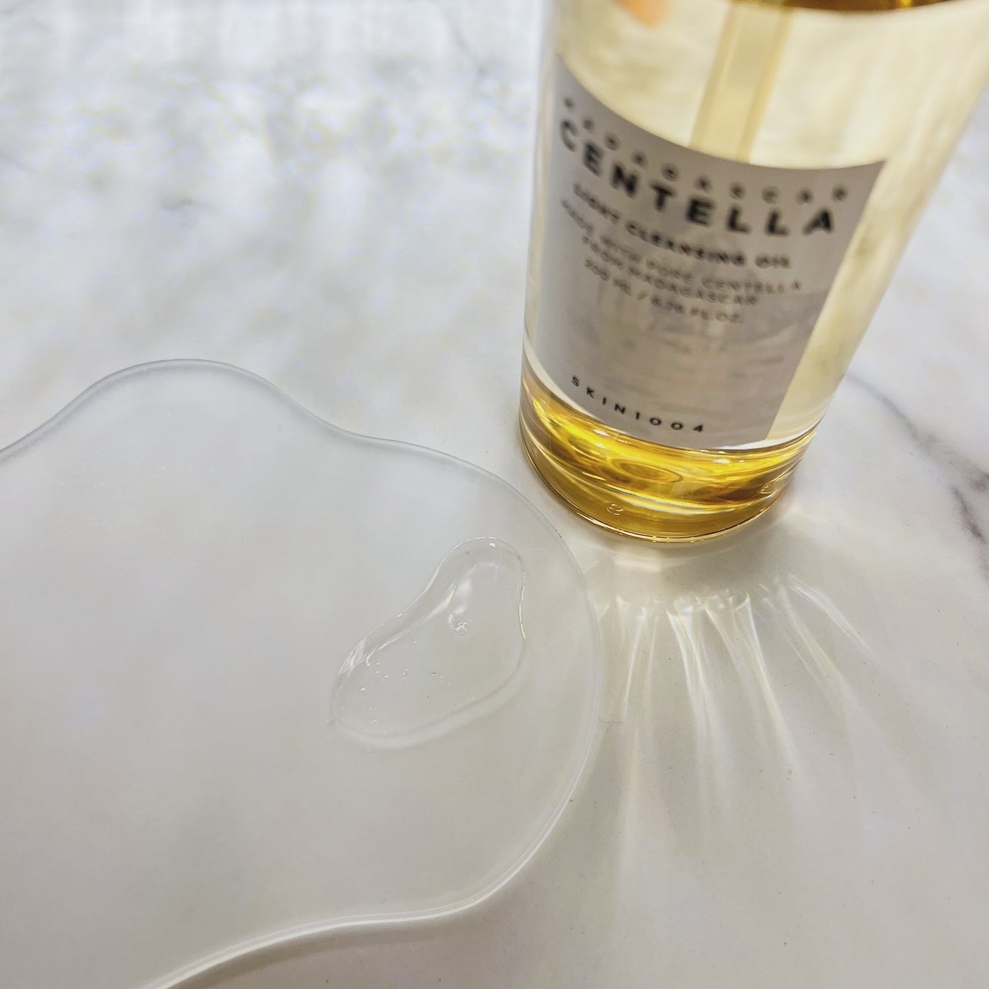 センテラ ライトクレンジングオイル/SKIN1004/オイルクレンジングを使ったクチコミ(3枚目)