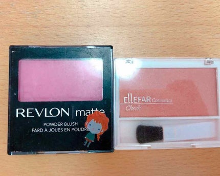 マット パウダー ブラッシュ/REVLON/パウダーチークを使ったクチコミ(1枚目)