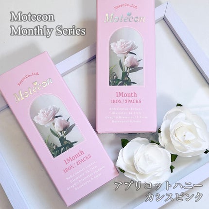 モテコンマンスリー/モテコン/1ヶ月(1MONTH)カラコンを使ったクチコミ(1枚目)