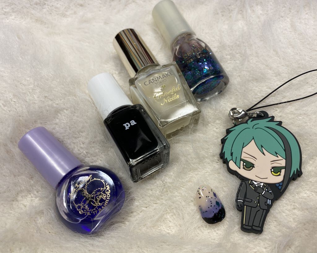 カラフルネイルズ/キャンメイク/マニキュアを使ったクチコミ（2枚目）
