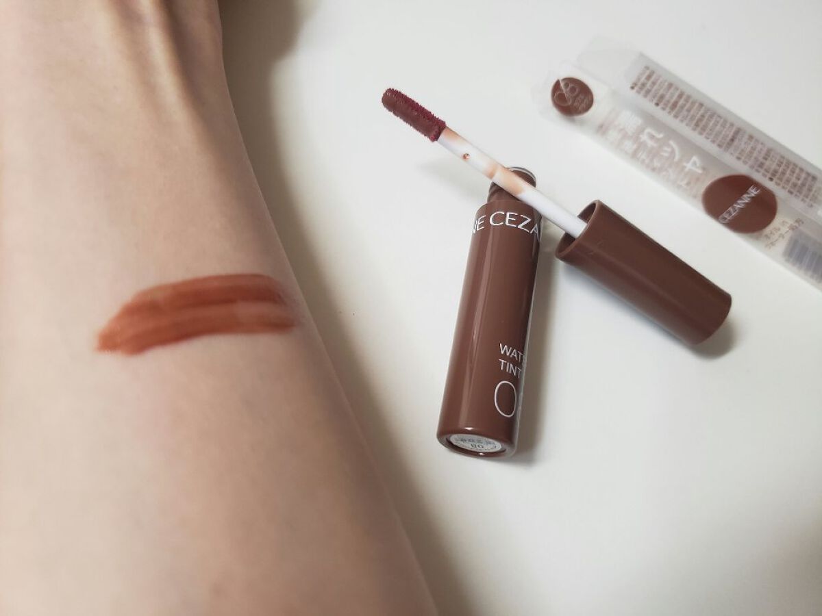 ウォータリーティントリップ/CEZANNE/リップティントを使ったクチコミ（3枚目）