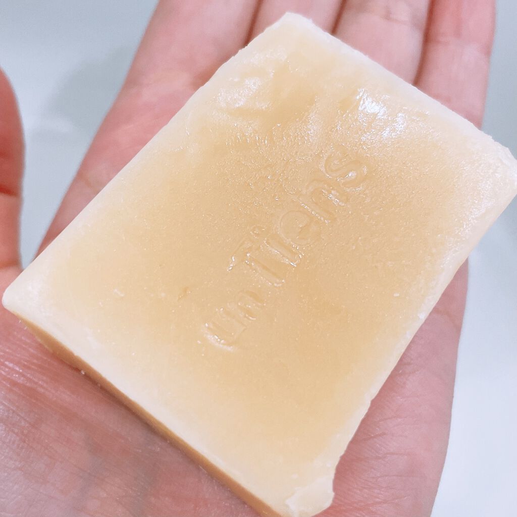 手作り洗顔石鹸 アンティアン クイーン オブ ソープ 「ラベンダーハニー」/アンティアン/洗顔石鹸を使ったクチコミ（3枚目）