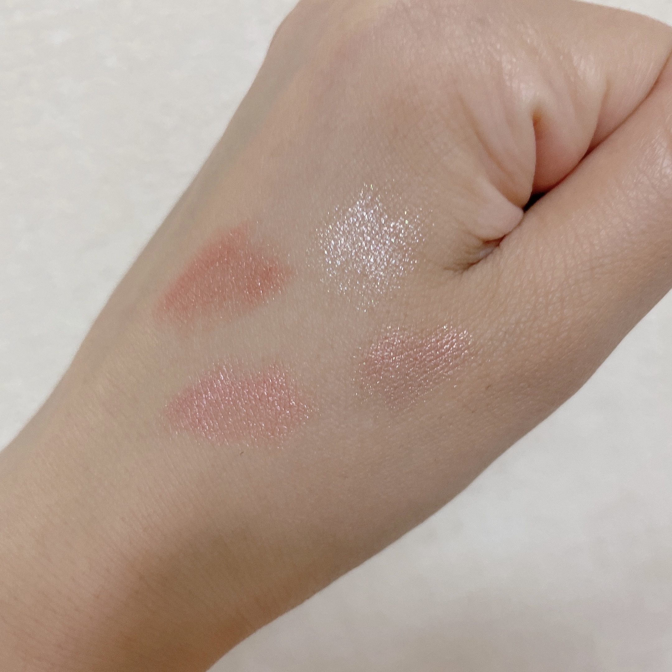 グリームオンフィットシャドウ/excel/スティックアイシャドウを使ったクチコミ（2枚目）