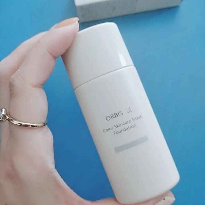 オルビスユー カラースキンケアマスク ファンデーション/オルビス/リキッドファンデーションを使ったクチコミ(2枚目)