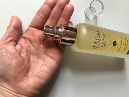 ダルバ ホワイトトリュフファーストスプレーセラム/ダルバ/ミスト状化粧水を使ったクチコミ(3枚目)