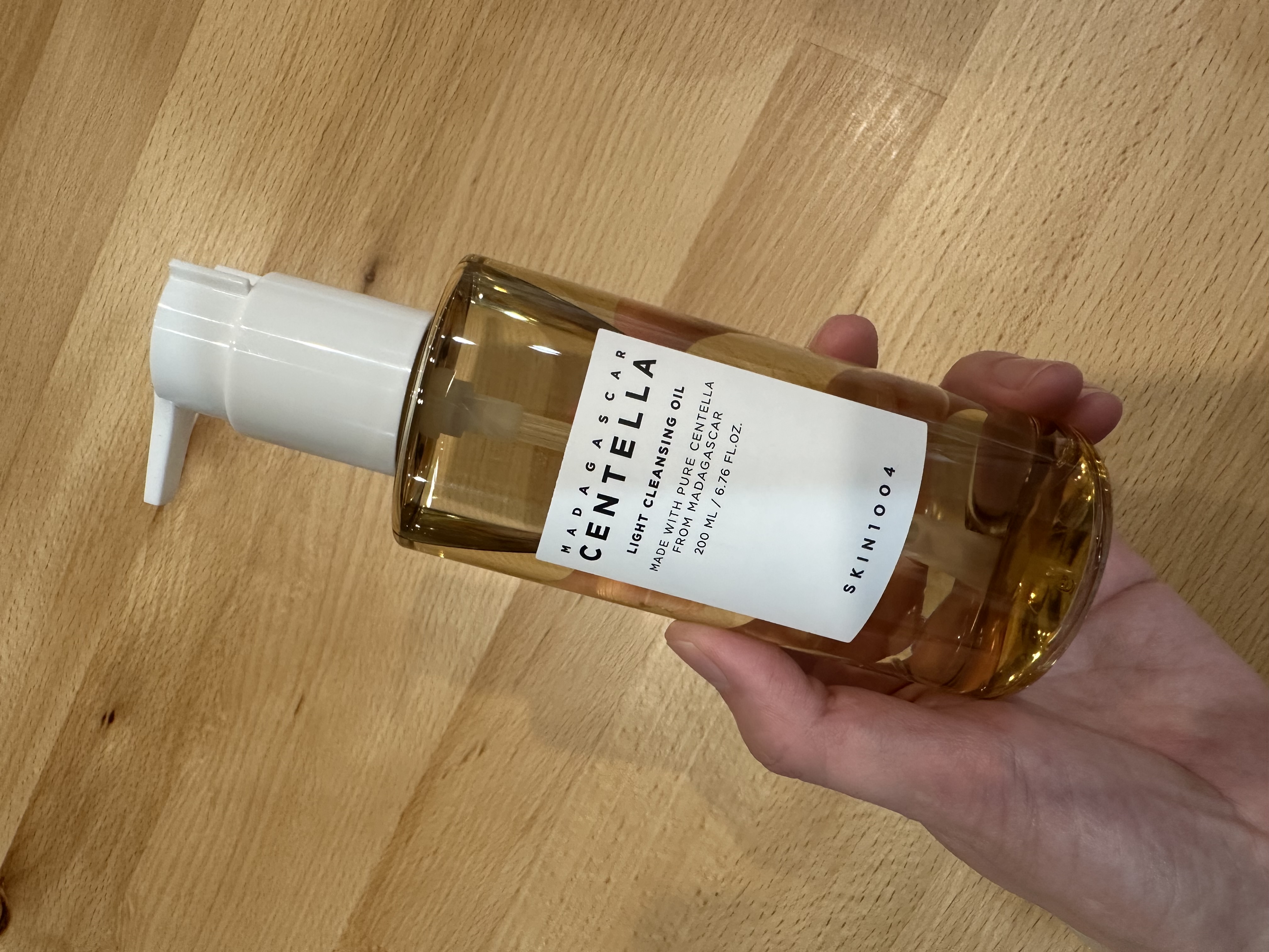 センテラ ライトクレンジングオイル/SKIN1004/オイルクレンジングを使ったクチコミ（1枚目）