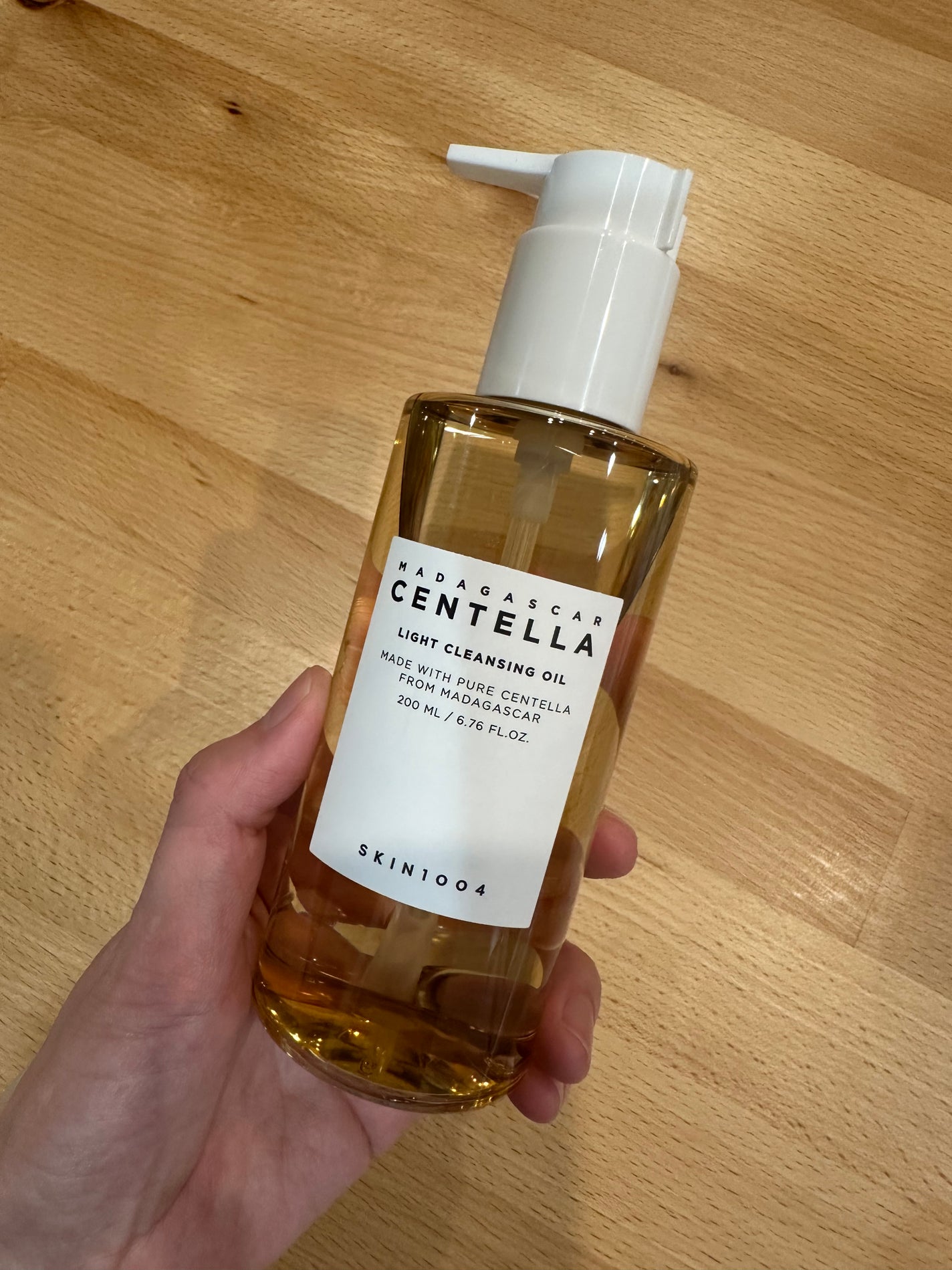 センテラ ライトクレンジングオイル/SKIN1004/オイルクレンジングを使ったクチコミ(1枚目)